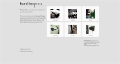 Desktop Screenshot of baselinepress.ca